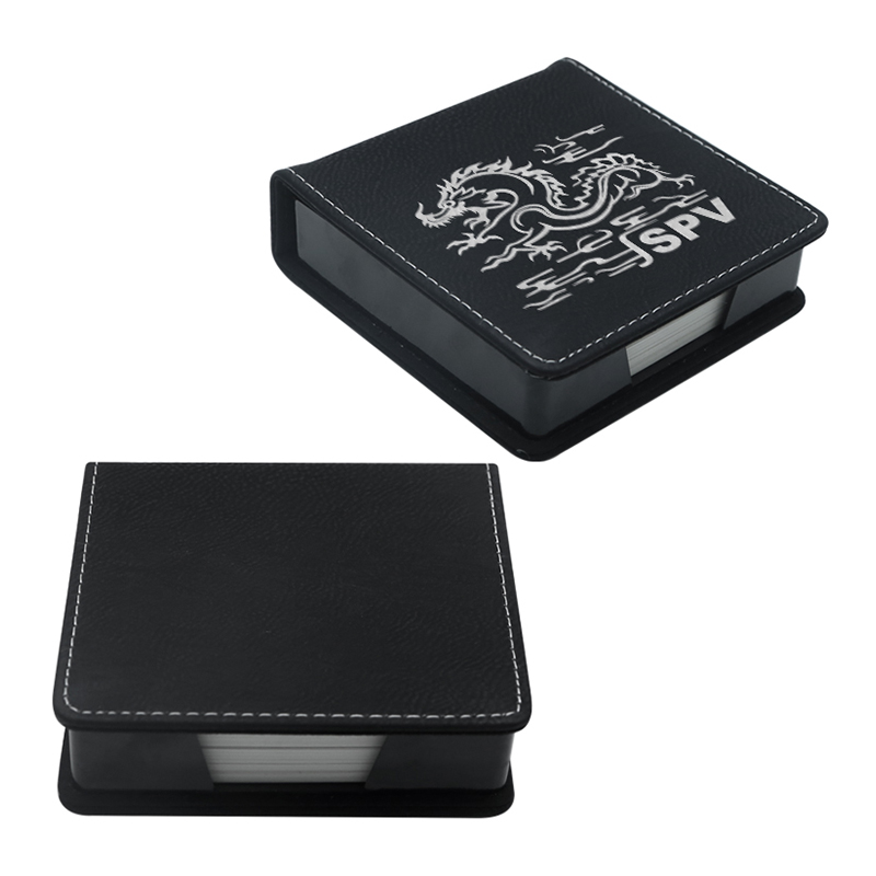 Laserable Leatherette četvrtasti držač za notes