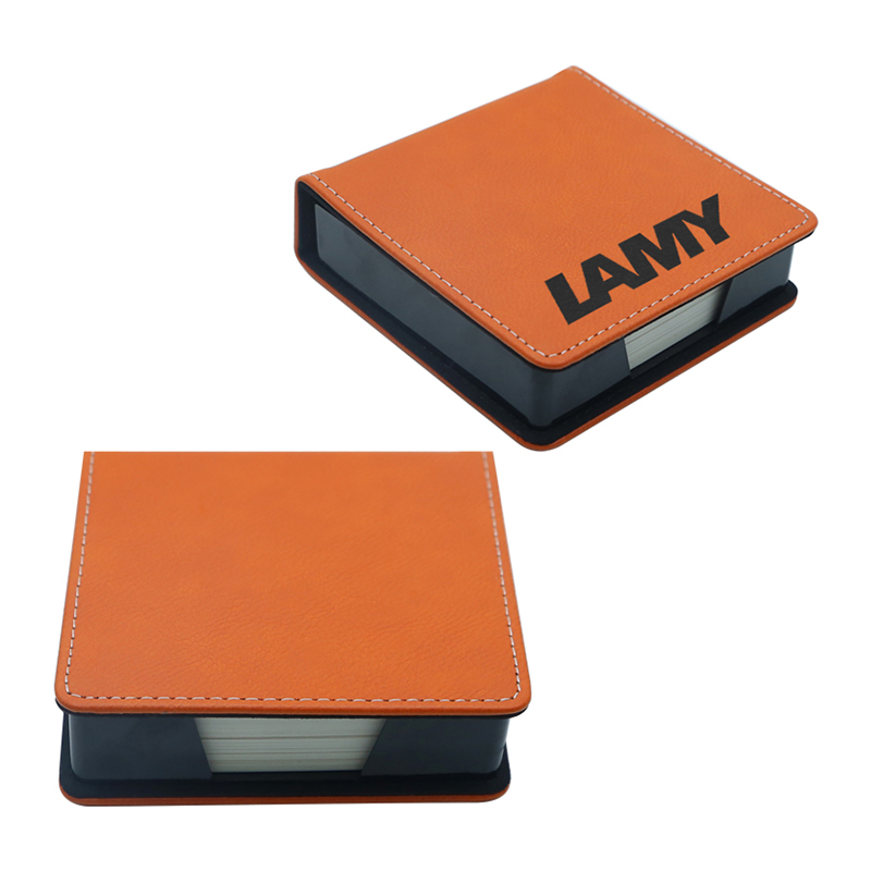 Laserable Leatherette četvrtasti držač za notes