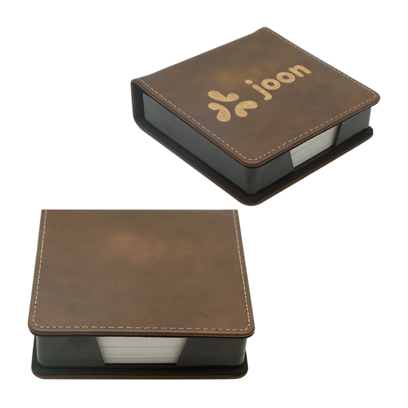 Laserable Leatherette četvrtasti držač za notes