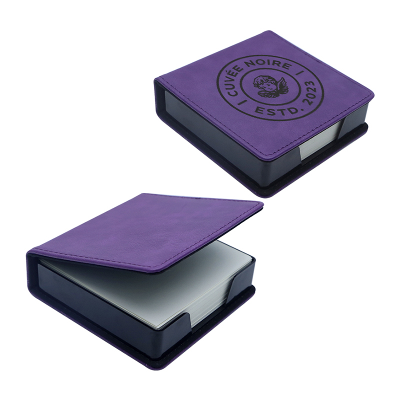 Laserable Leatherette četvrtasti držač za notes