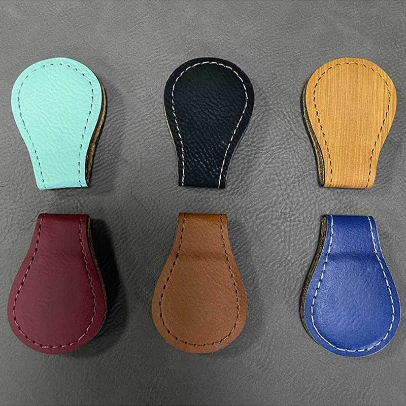 Laserable Leatherette Magnet Knjižna oznaka