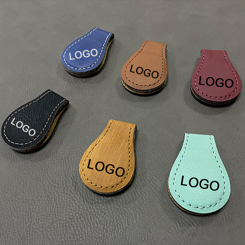 Laserable Leatherette Magnet Knjižna oznaka