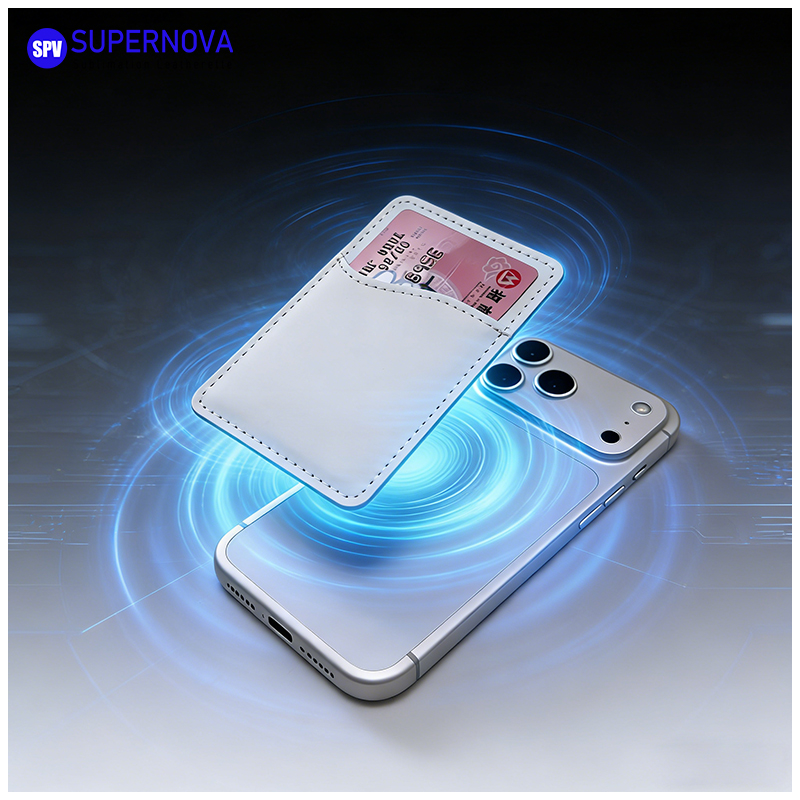 Sublimacijski držač telefonske kartice od umjetne kože s magnetom