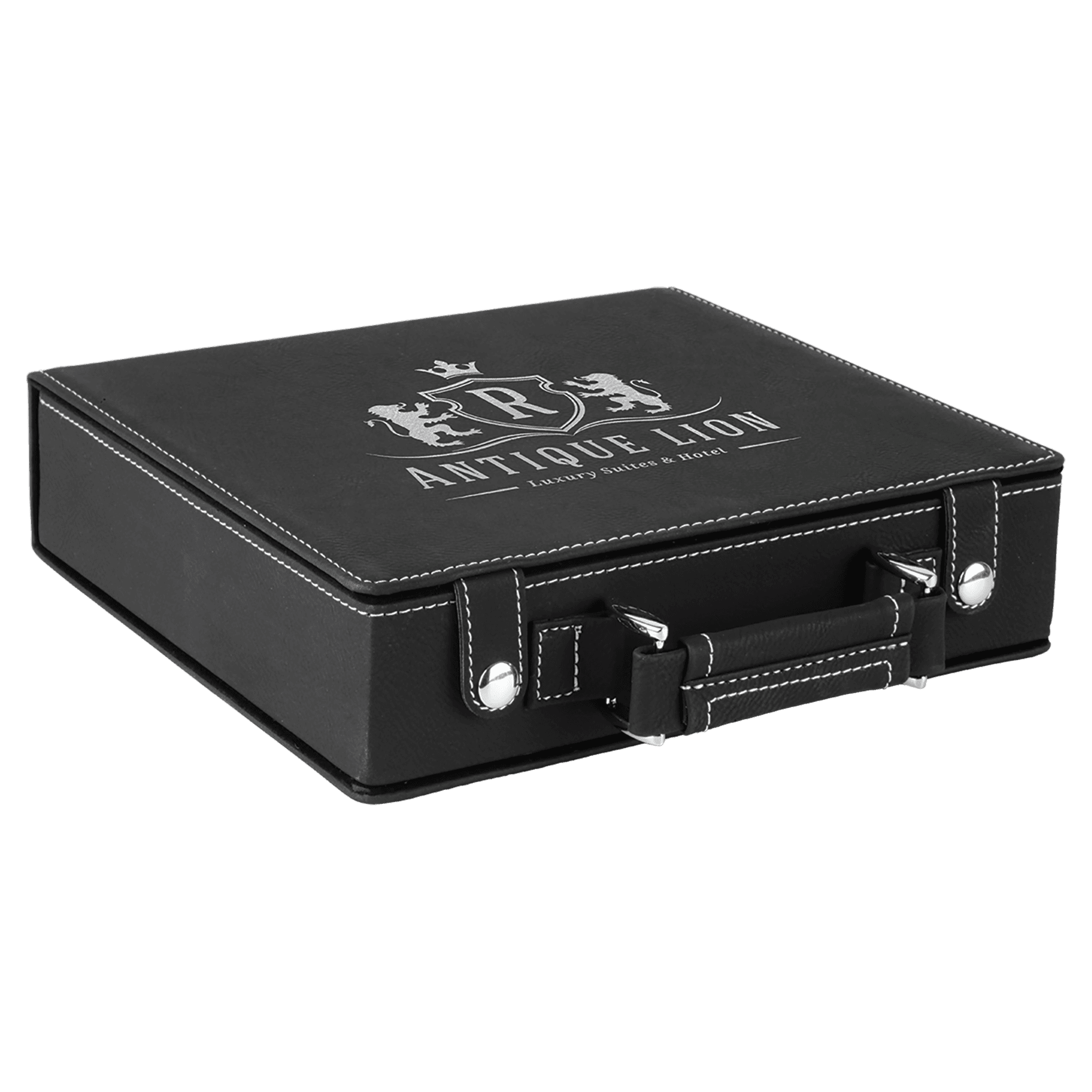 Laserable Leatherette poker, setovi karata i kockica