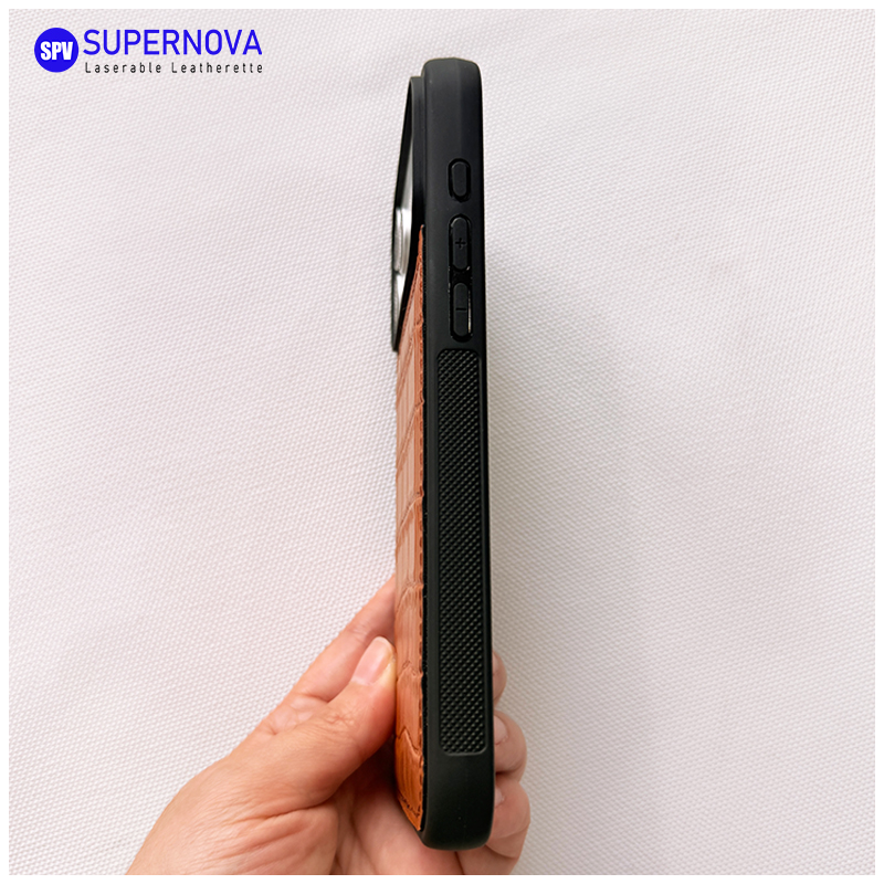 Laserable kožna telefonska torbica