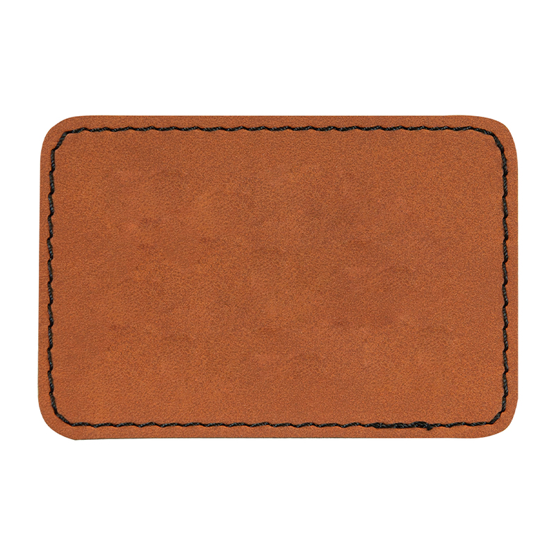 3 1/2' x 2 1/2' pravokutne zakrpe od umjetne kože 3 1/2' x 2 1/2' pravokutne zakrpe od umjetne kože