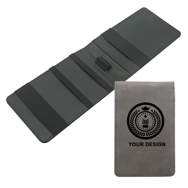 Laserable Leatherette Golf Scorecard držač