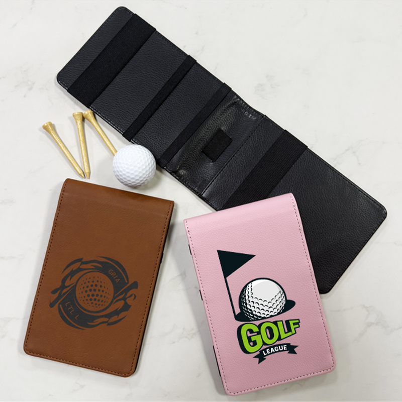 Držač kartice s rezultatima za golf od sublimacijske kože