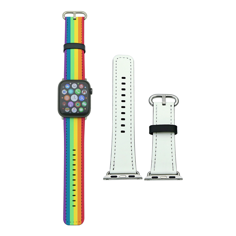 Sublimacijske PU kožne Apple iWatch narukvice za seriju 4/5-44 mm