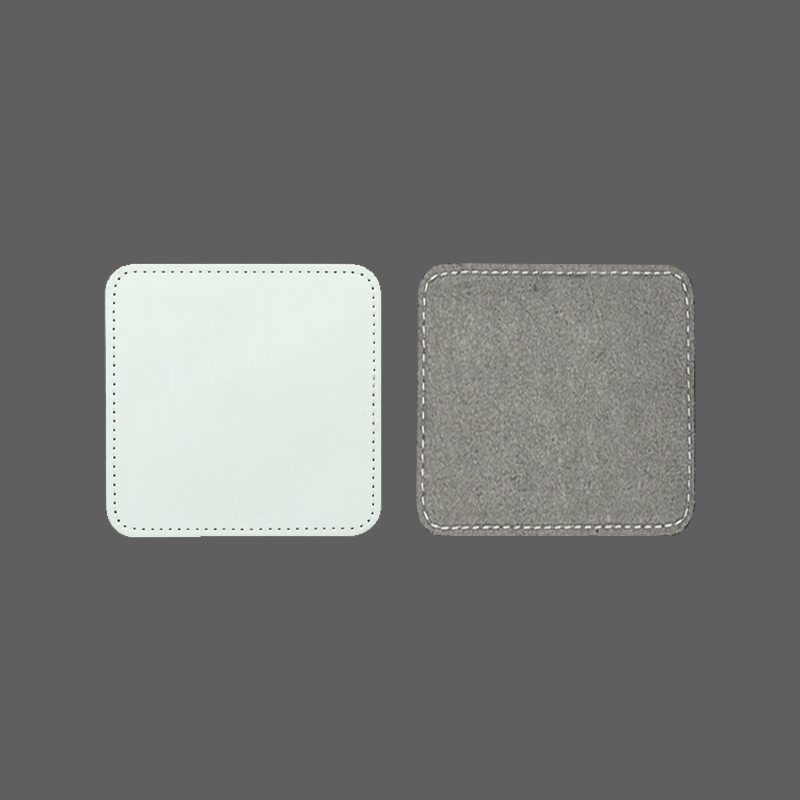 2 1/2' x 2 1/2' kvadratni sublimacijski flasteri od umjetne kože s ljepilom